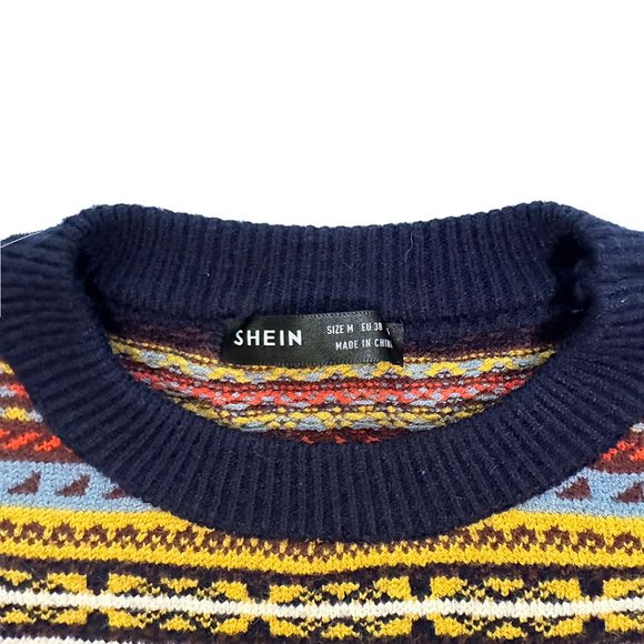 SHEIN Multicolor Soft Knit Sweater (Size M) - Picture 2 of 6